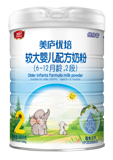 suncitygroup优培较大婴儿配方奶粉800克2段